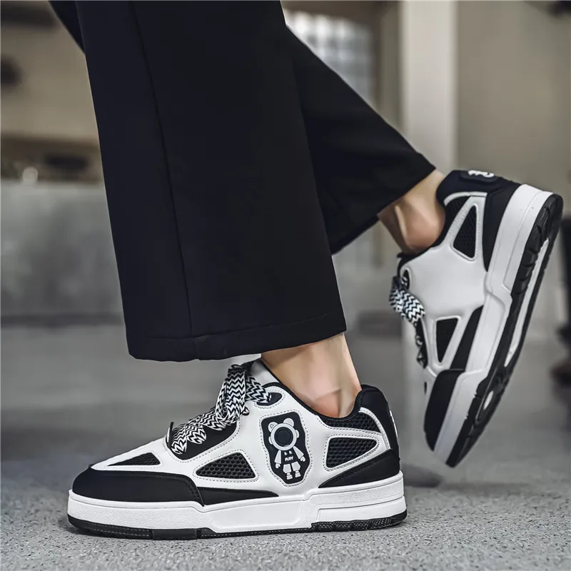 Grumpy Ram Durable Breathable Low Top Skateboard Shoes Men's-7