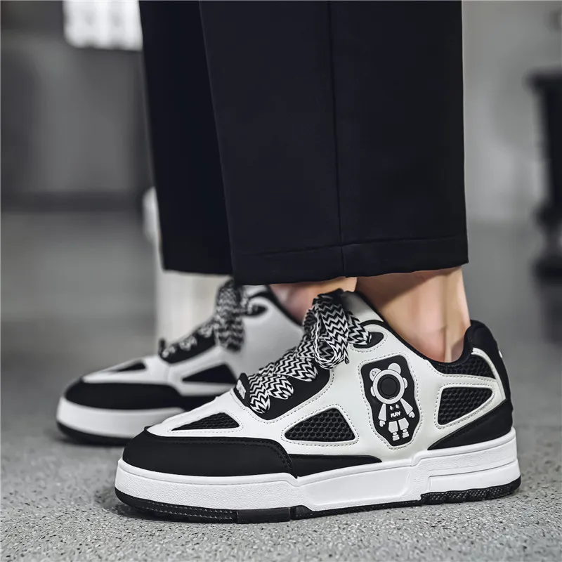 Grumpy Ram Durable Breathable Low Top Skateboard Shoes Men's-8