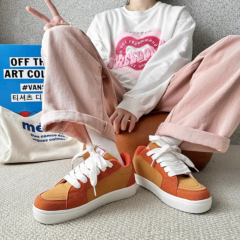 Grumpy Ram Slip Resistant Cushioning Wear Resistant Low Top Skateboard Shoes Unisex-14