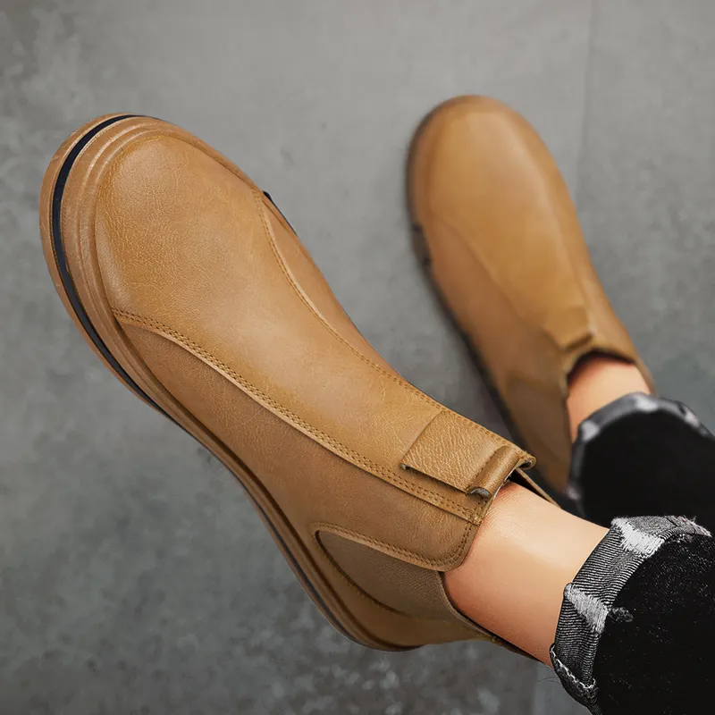 Grumpy Ram Short Chelsea Boots Men's-3