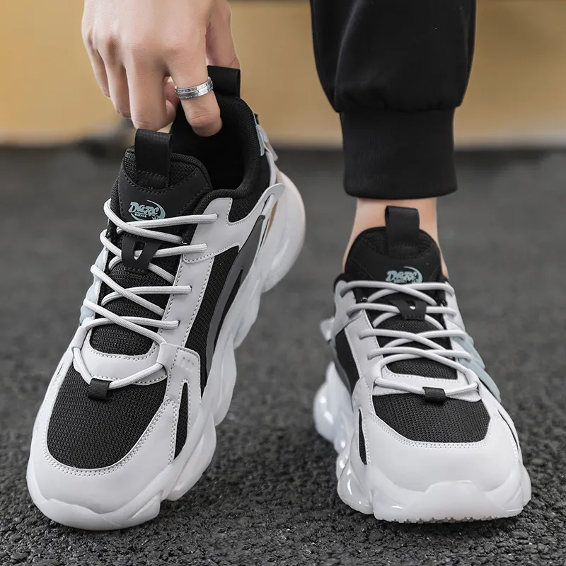 Grumpy Ram Cushioning Anti Slip And Wear Resistant Low Top Casual Running Shoes Men's-9