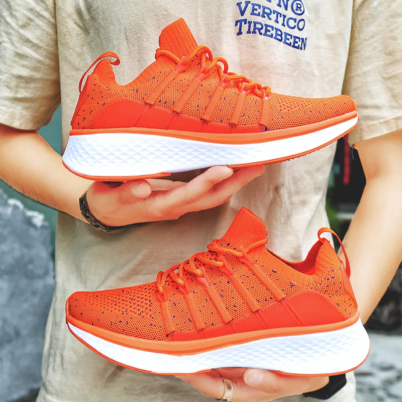 Grumpy Ram Slip Resistant Breathable Lightweight Low Top Casual Running Shoes Men's-17