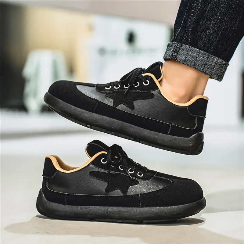 Grumpy Ram Non-slip Wear-resistant Shock Absorption Low-Top Casual Shoes Men's-6