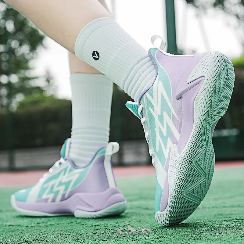 Grumpy Ram Cushioning Anti Slip And Wear Resistant Breathable Coverage High Top Basketball Shoes Unisex-6