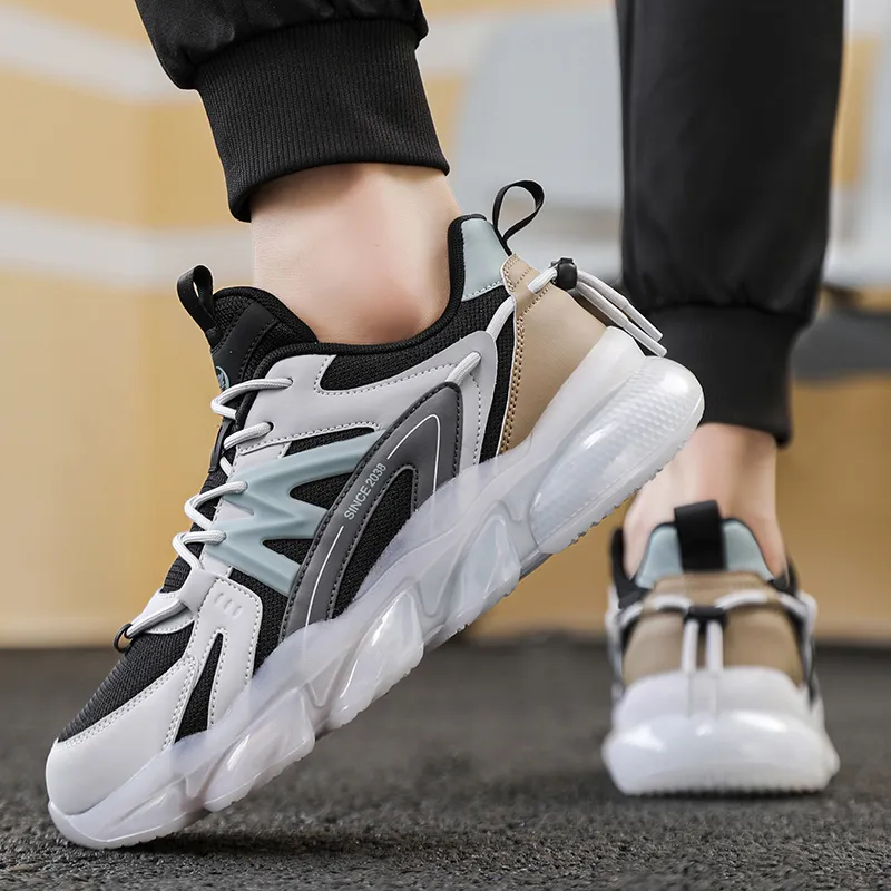 Grumpy Ram Cushioning Anti Slip And Wear Resistant Low Top Casual Running Shoes Men's-8