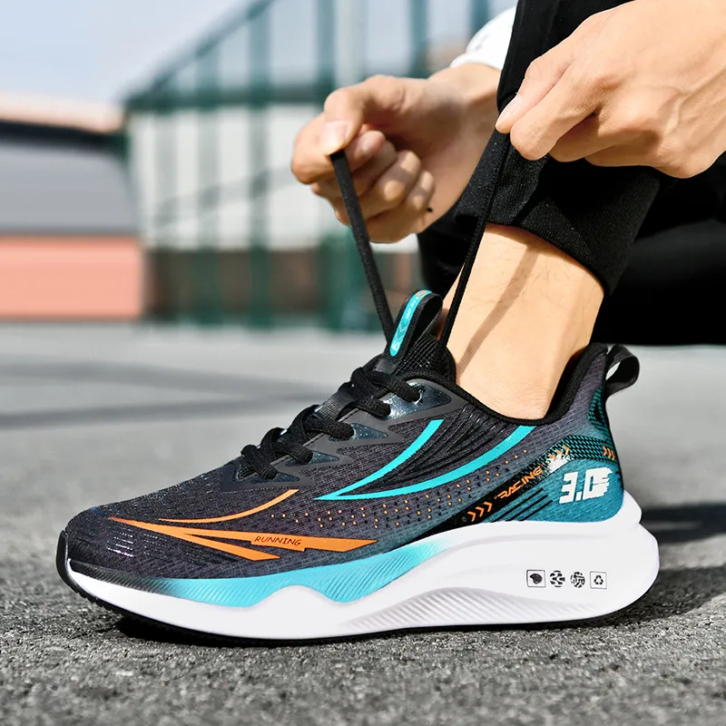 Grumpy Ram Cushioned Slip-Resistant Low-Top Running Shoes Men's-9