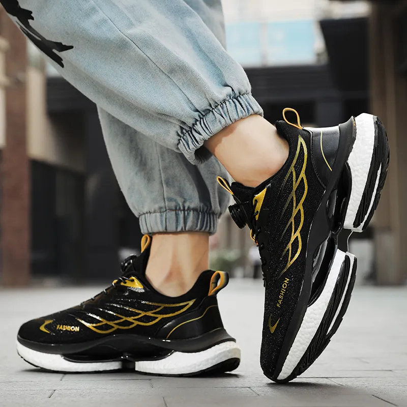 Grumpy Ram Cushioned Slip-Resistant Breathable Lightweight Rebound Low-Top Running Shoes Unisex-23