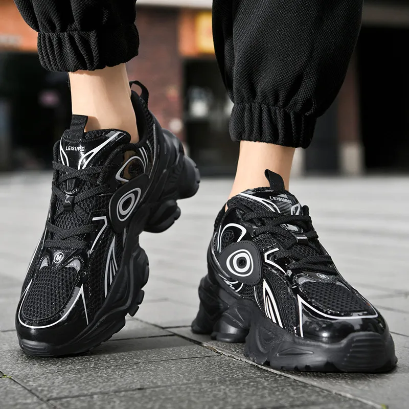 Grumpy Ram Anti Slip Wear Resistant Breathable Height Increasing Low Top Chunky Sneakers Men's-10