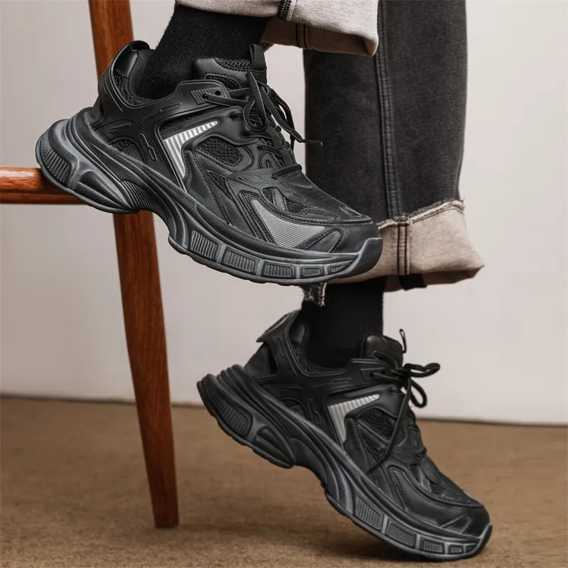 Grumpy Ram Slip Resistant, Abrasion Resistant, Breathable, Lightweight, Height Increasing Chunky Sneakers Unisex-7