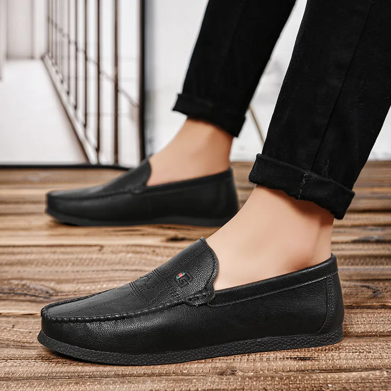 BBMTR Gommino Loafers Men Black, Brown, Beige-2