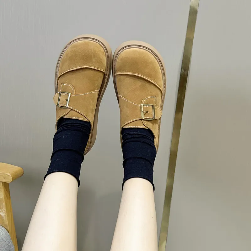 BBMTR Loafers Women's Chestnut/Khaki/Coffee-1