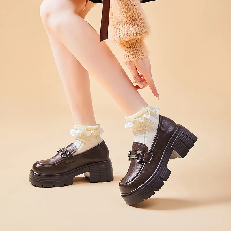 BBMTR High Heels Women's Black/Brown-7