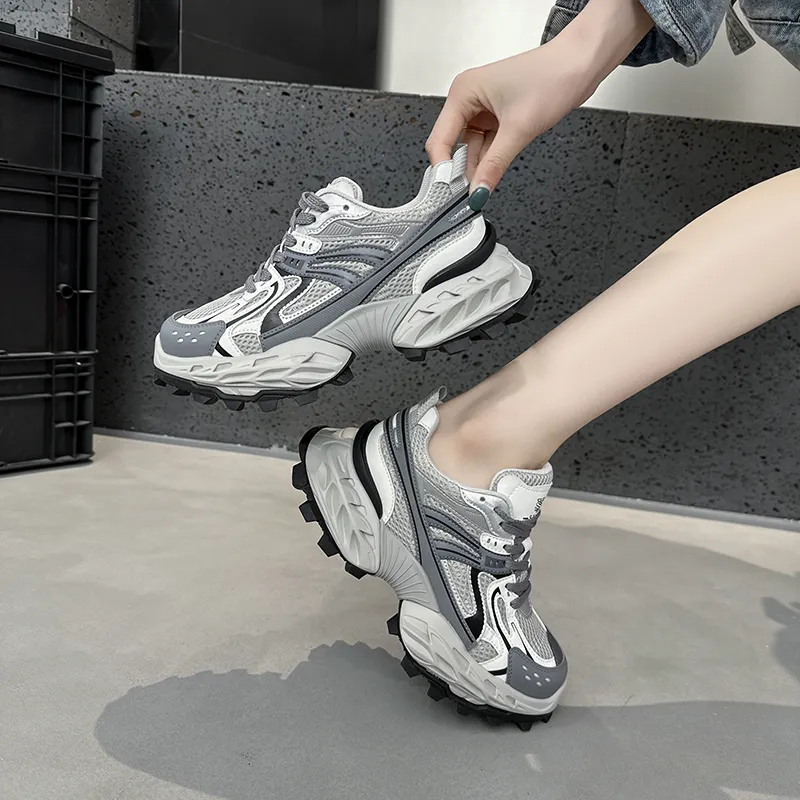 BBMTR Breathable Low Top Chunky Sneakers Women's-10