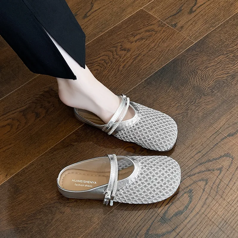 BBMTR Quiet Closed Toe Slippers Women's-8