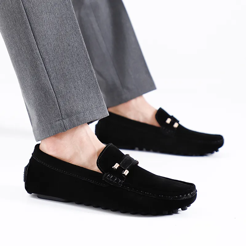 BBMTR Gommino Loafers Men Blue/Gray/Black/Burgundy/Brown-16