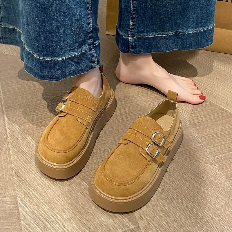 BBMTR Loafers Women's Khaki/Camel-11