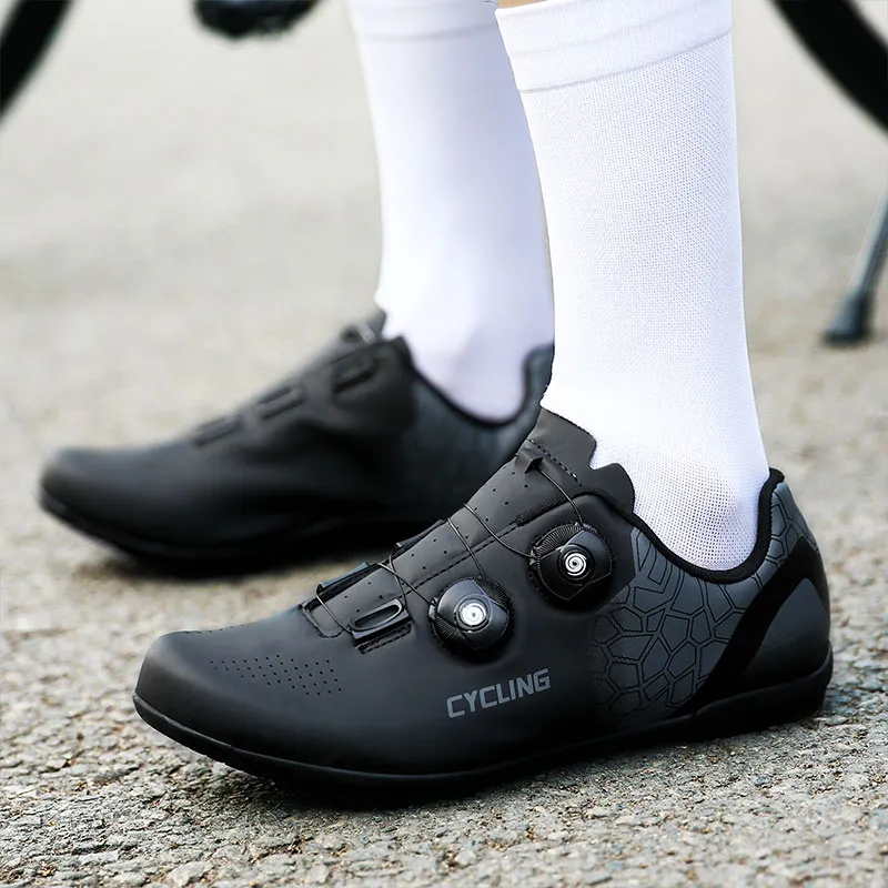 BBMTR Cycling Shoes Men Low Top Blue/Black/Gray-4