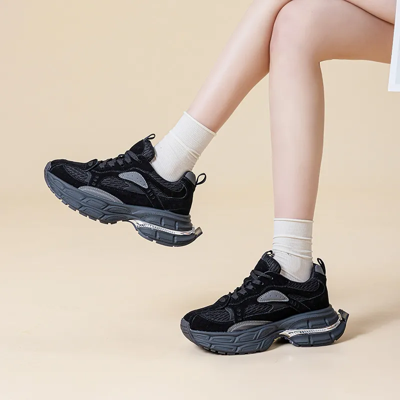 BBMTR Height Increasing Chunky Sneakers Women's-3