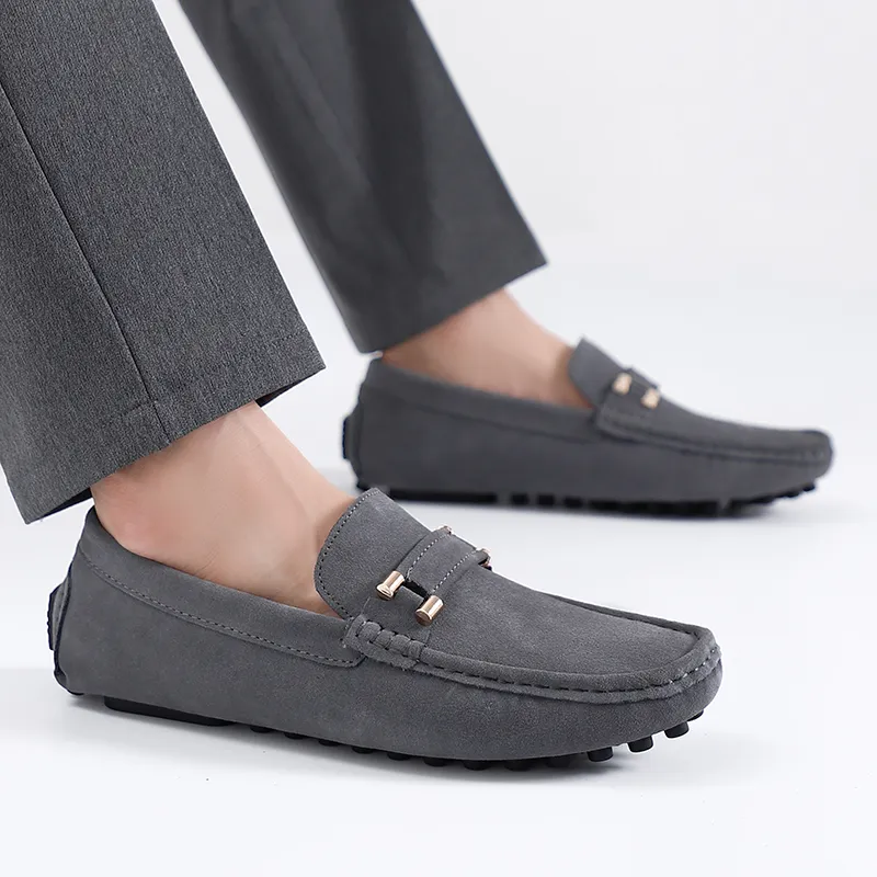 BBMTR Gommino Loafers Men Blue/Gray/Black/Burgundy/Brown-9