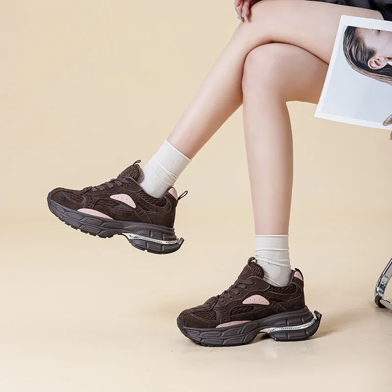 BBMTR Height Increasing Chunky Sneakers Women's-15