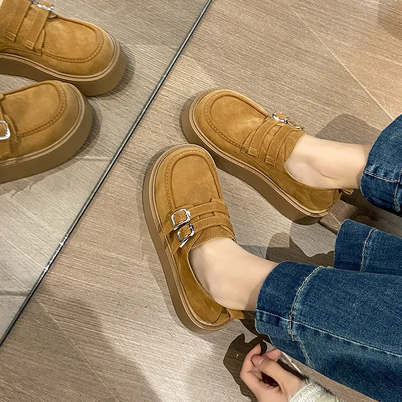 BBMTR Loafers Women's Khaki/Camel-7