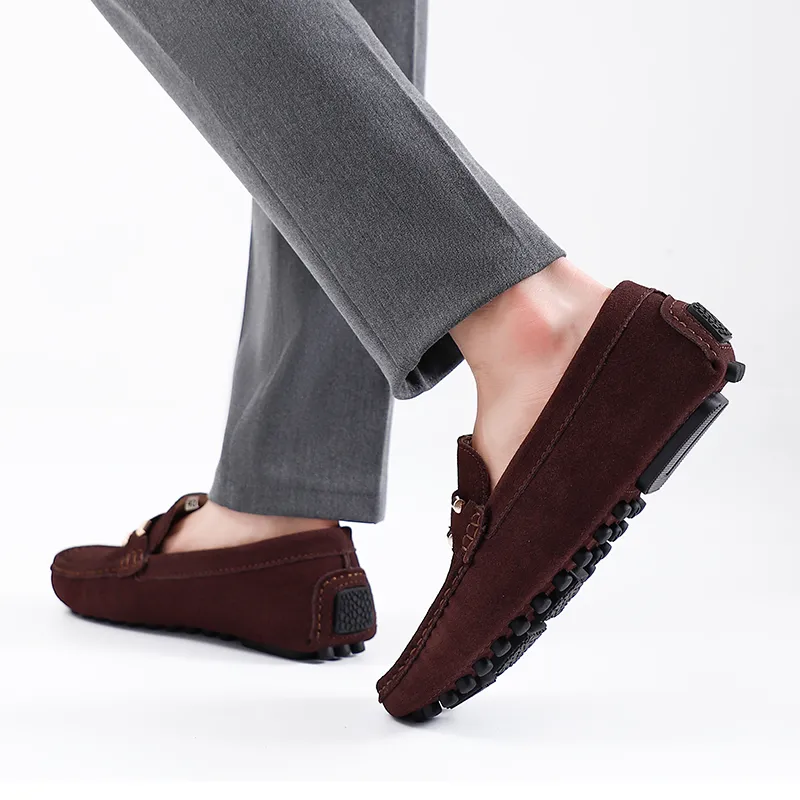 BBMTR Gommino Loafers Men Blue/Gray/Black/Burgundy/Brown-27
