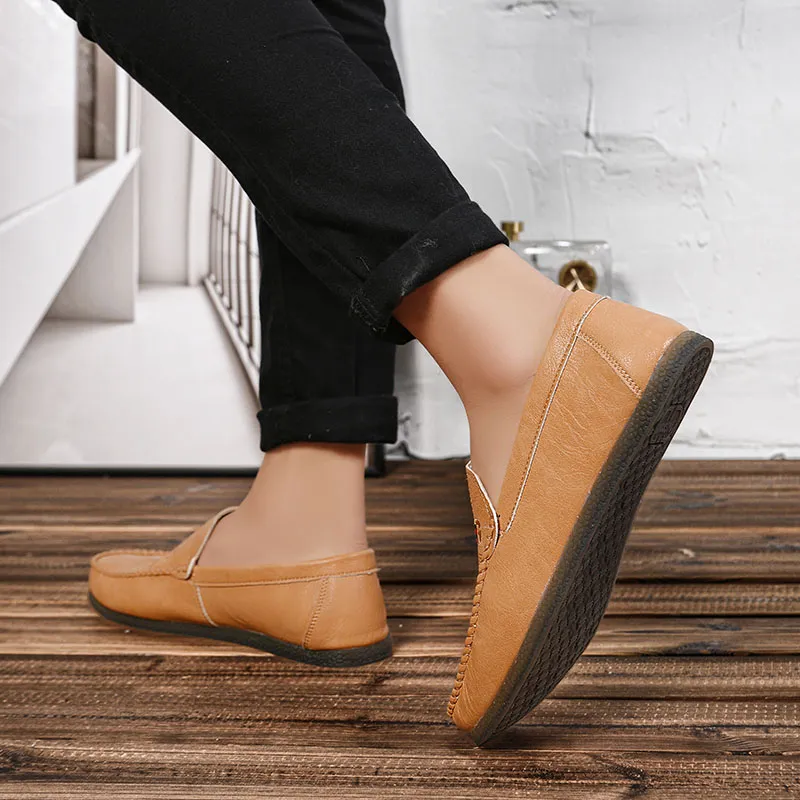 BBMTR Gommino Loafers Men Black, Brown, Beige-17