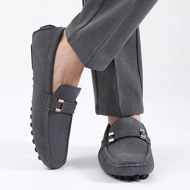 BBMTR Gommino Loafers Men Blue/Gray/Black/Burgundy/Brown-7