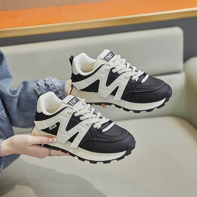BBMTR Abrasion Resistant, Breathable, Balanced, Lightweight Low Top Chunky Sneakers Women's-5
