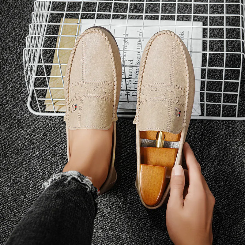 BBMTR Gommino Loafers Men Black, Brown, Beige-8