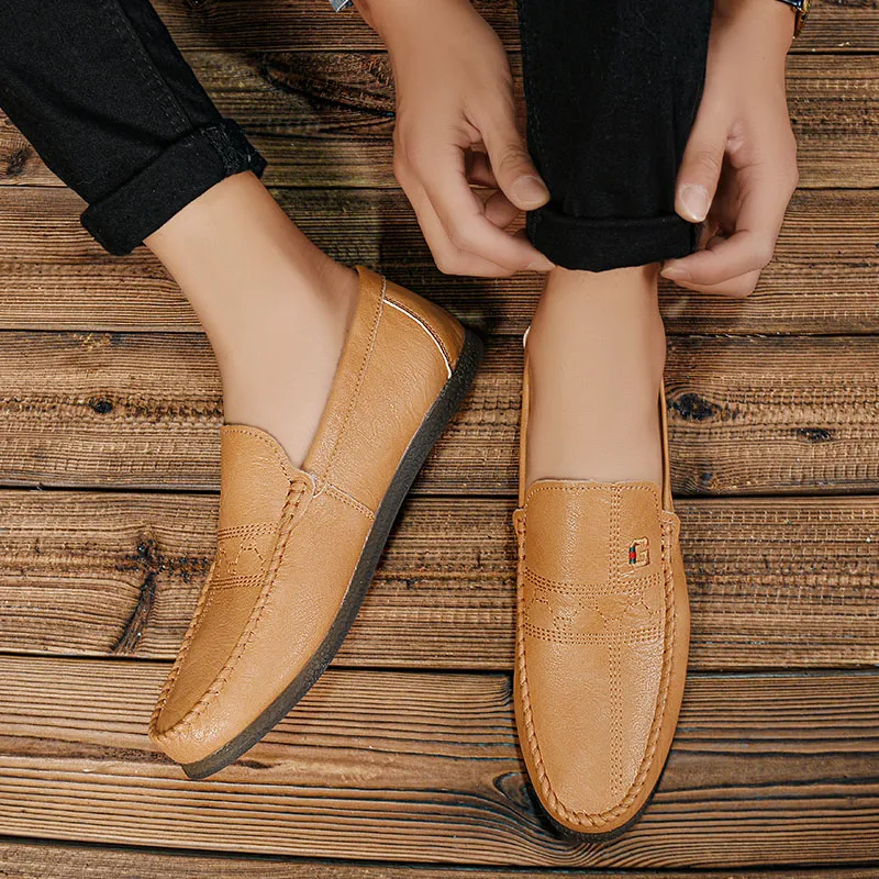 BBMTR Gommino Loafers Men Black, Brown, Beige-13