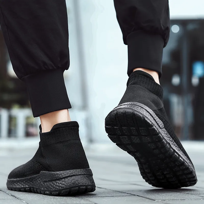 BBMTR Casual Shoes Unisex High Top All Black/Black White/White Gray/Black Blue/White Blue/White Pink-5
