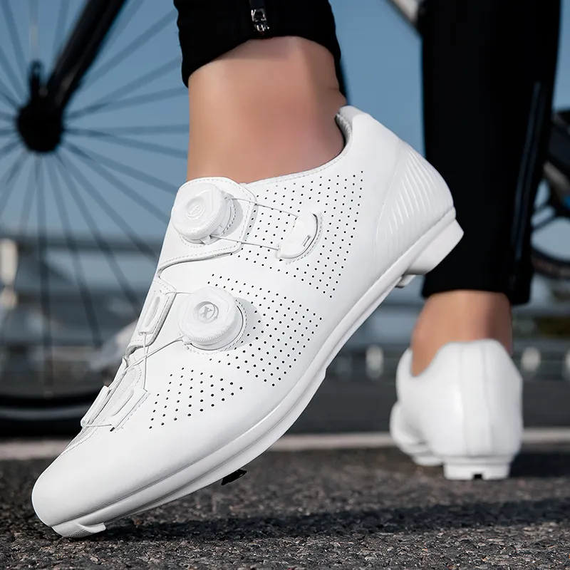 BBMTR Cycling Shoes Unisex White-1