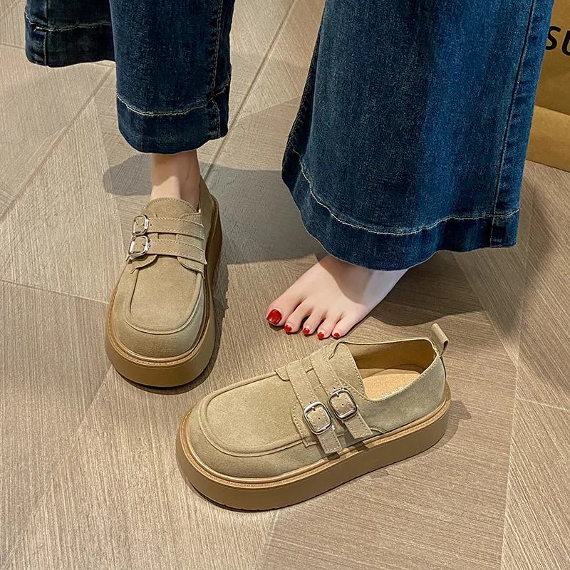 BBMTR Loafers Women's Khaki/Camel-3