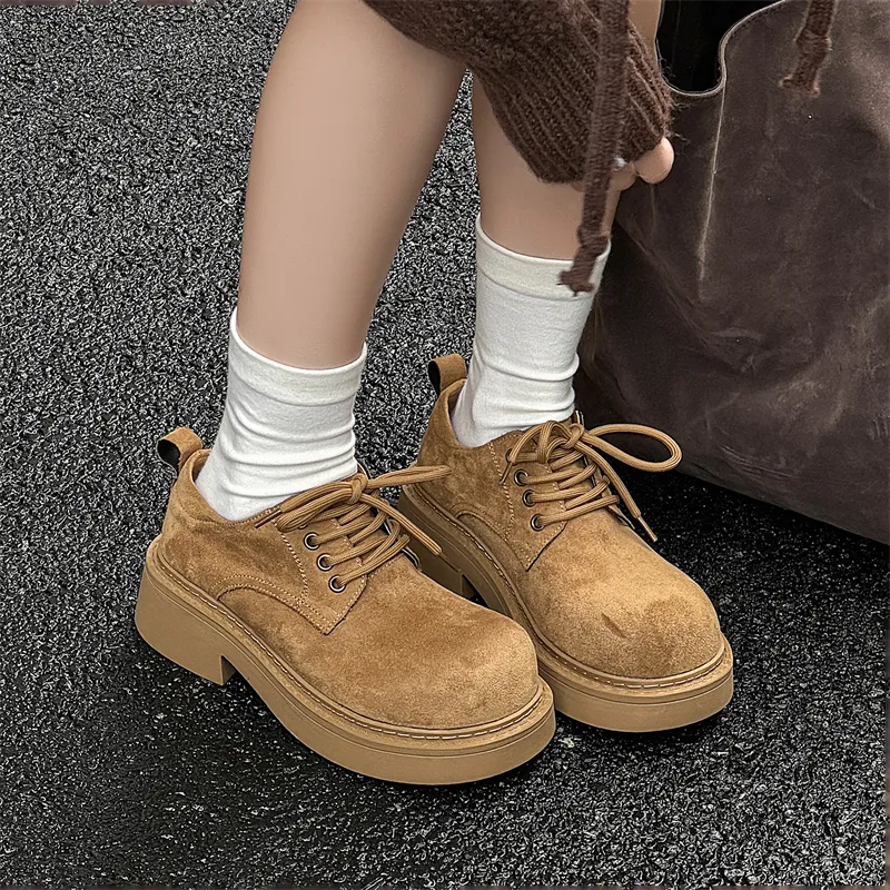 BBMTR Work Boots Unisex Apricot-2