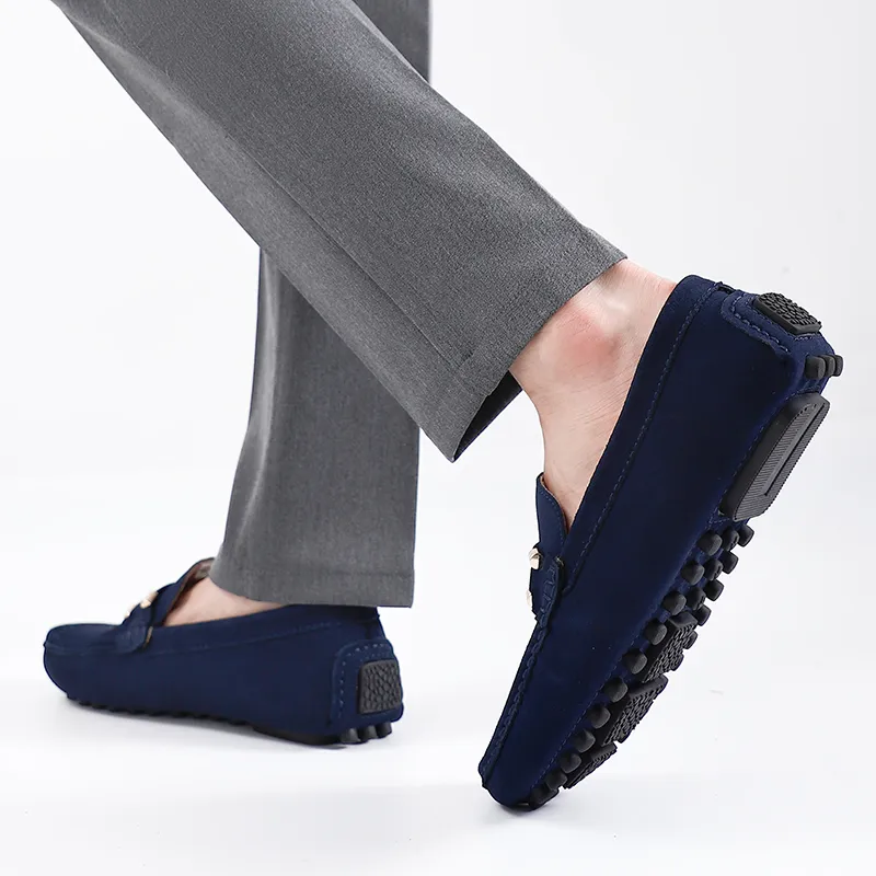 BBMTR Gommino Loafers Men Blue/Gray/Black/Burgundy/Brown-5