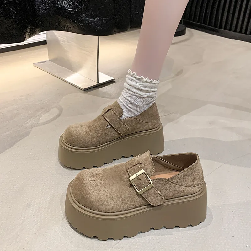BBMTR Loafers Women's Khaki/Camel-3