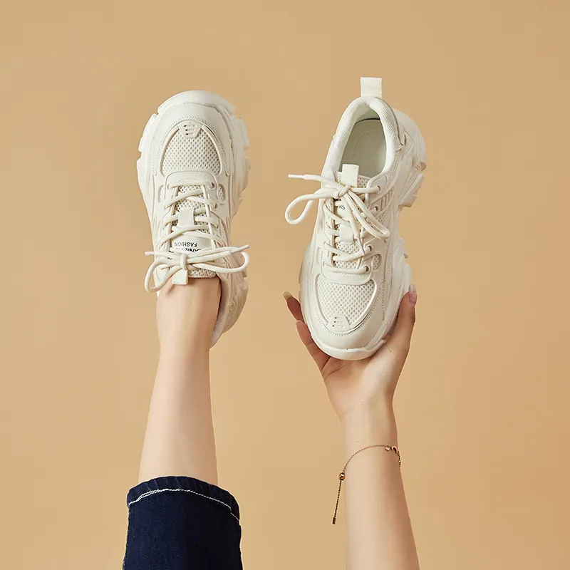 BBMTR Breathable Lightweight Chunky Sneakers Women's-5