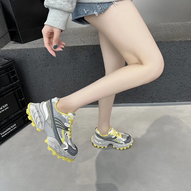 BBMTR Breathable Low Top Chunky Sneakers Women's-15