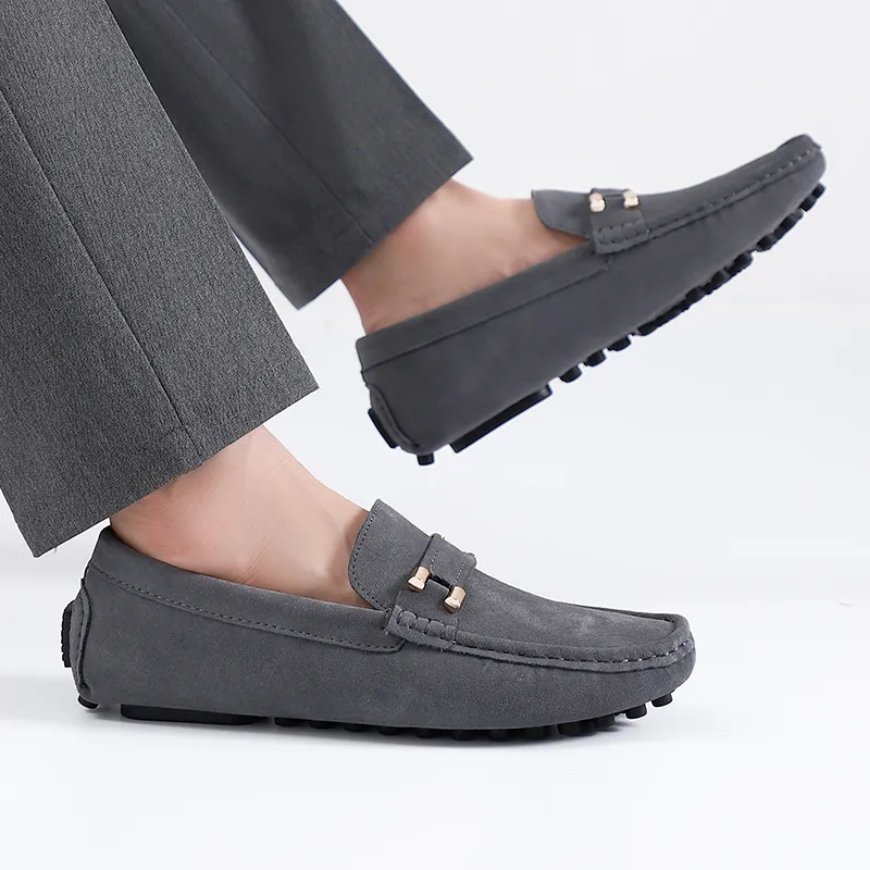 BBMTR Gommino Loafers Men Blue/Gray/Black/Burgundy/Brown-10