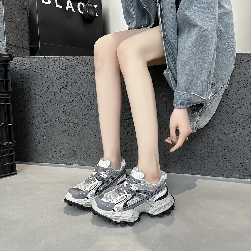 BBMTR Breathable Low Top Chunky Sneakers Women's-9