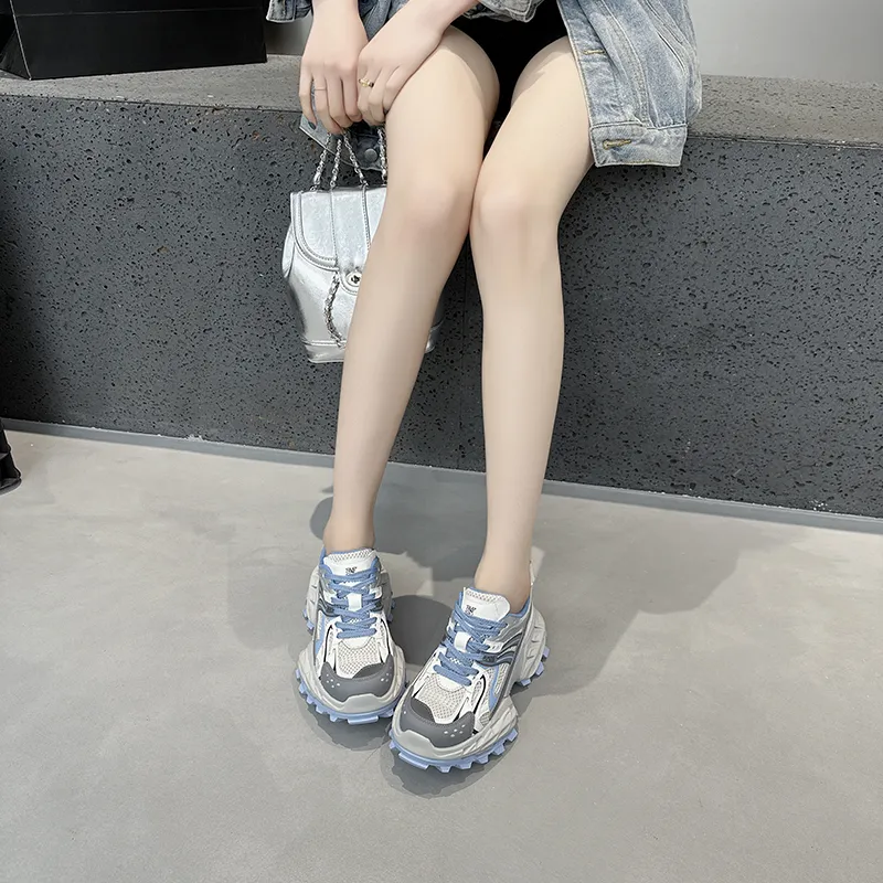 BBMTR Breathable Low Top Chunky Sneakers Women's-4