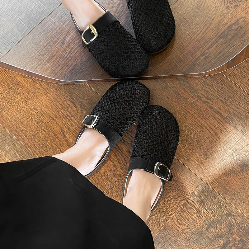 BBMTR Quiet Closed Toe Slippers Women's-5