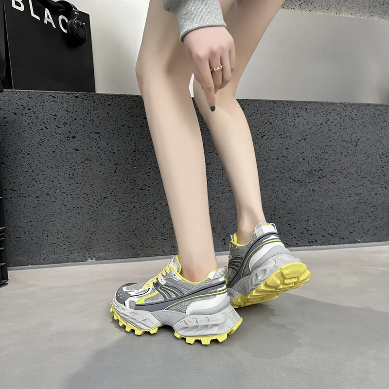 BBMTR Breathable Low Top Chunky Sneakers Women's-14