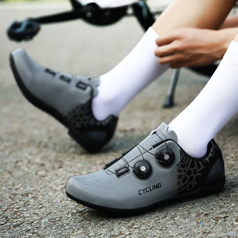 BBMTR Cycling Shoes Men Low Top Blue/Black/Gray-6