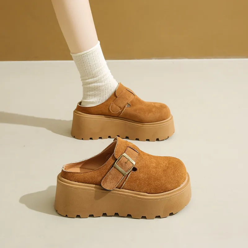 BBMTR Loafers Women's Khaki Chestnut-7