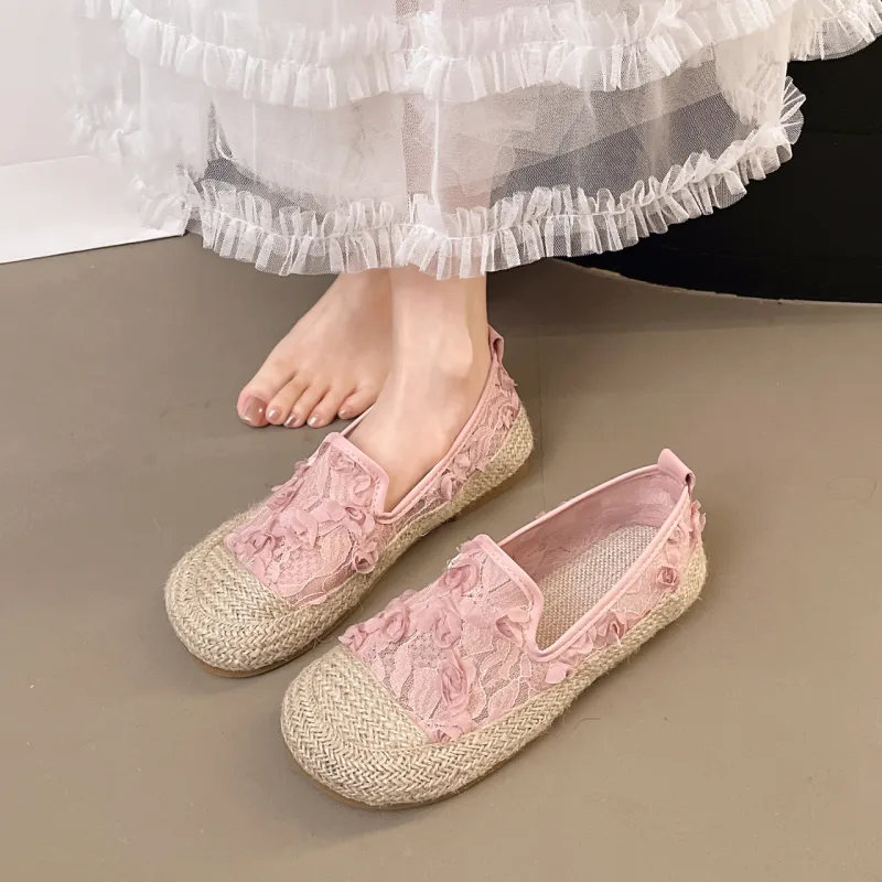 BBMTR Espadrilles Women's Beige/Pink-7