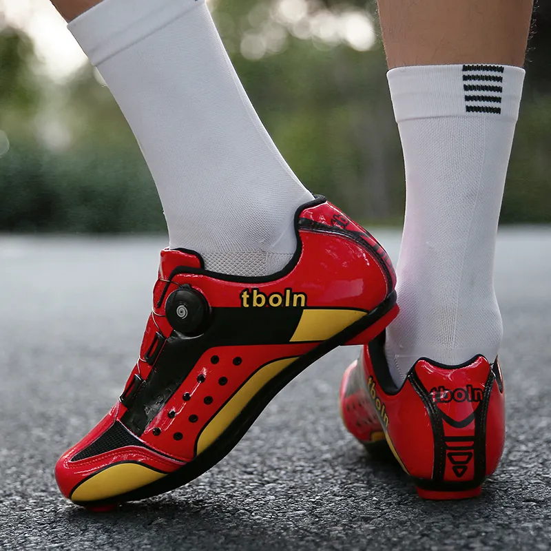 BBMTR Cycling Shoes Unisex Low Top Blue/Yellow/Red-13