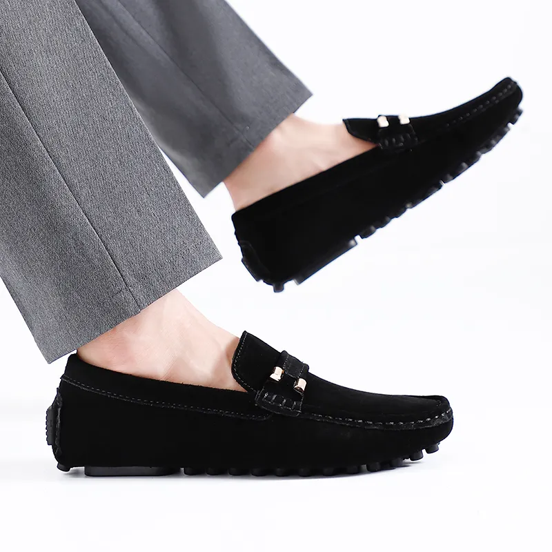 BBMTR Gommino Loafers Men Blue/Gray/Black/Burgundy/Brown-17