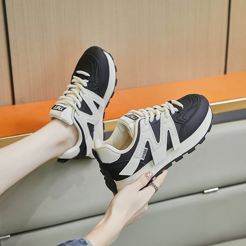 BBMTR Abrasion Resistant, Breathable, Balanced, Lightweight Low Top Chunky Sneakers Women's-6